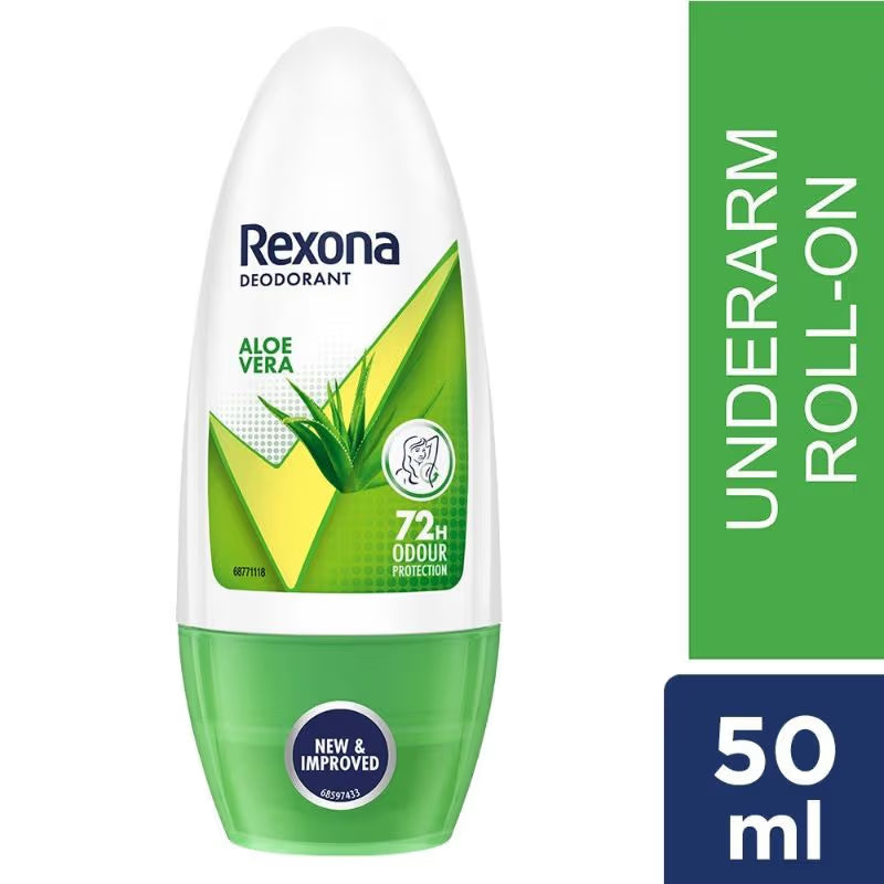 Rexona Aloe Vera Underarm Roll On Deodorant For Women (50ml)