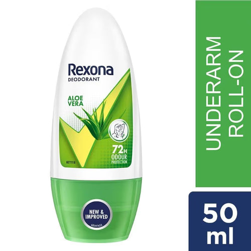Rexona Aloe Vera Underarm Roll On Deodorant For Women (50ml)