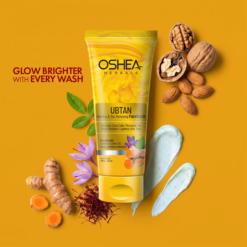 Oshea Ubtan Glowing & Tan Removing Face Scrub