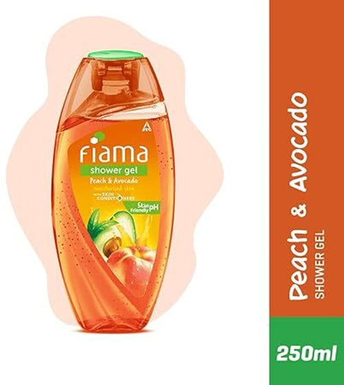FIAMA Peach & Avocado Shower Gel, 250ml