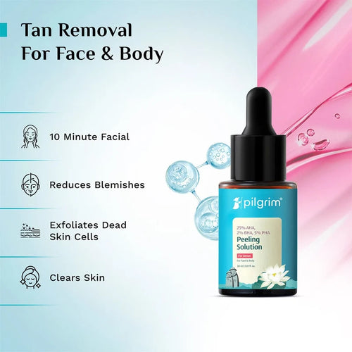 25% AHA, 2% BHA, 5% PHA Peeling Solution For Smooth-textured Glowing Skin