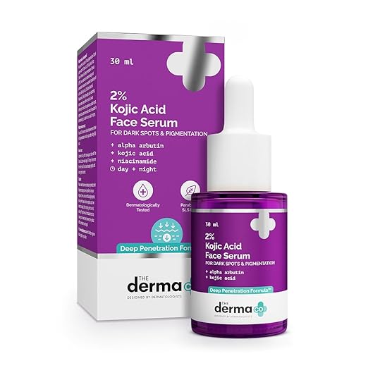 The Derma Co. 2% Kojic Acid Face Serum with Alpha Arbutin – 30ml