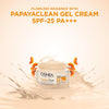 Oshea Herbals Papayaclean Gel Face Cream SPF 25 PA+++ for Men & Women | Reduces Blemishes & Pigmentation | With Niacinamide & Sweet Almond Oil | Lightweight Gel Formula | 50g