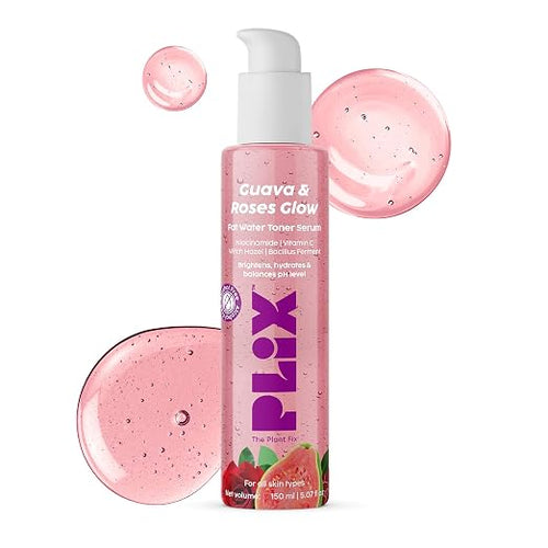 PLIX – The Plant Fix Guava & Roses Glow Fat Water Toner Serum – 150 ml
