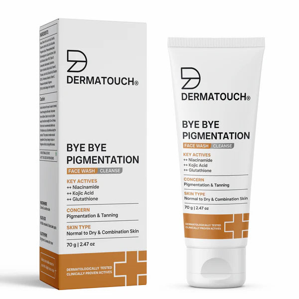 Dermatouch Bye Bye Pigmentation Face Wash for Pigmentation & Tanning