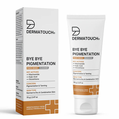 Dermatouch Bye Bye Pigmentation Face Wash for Pigmentation & Tanning