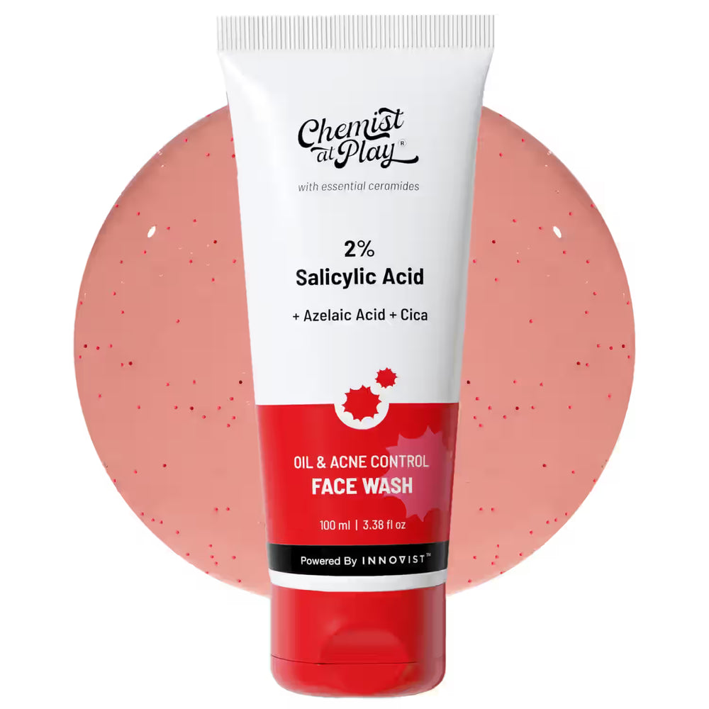 Chemist At Play Acne Control Face Wash with Ceramides – 100ml