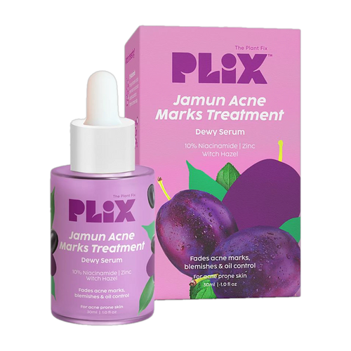 The Plant Fix Plix 10% Niacinamide Jamun Face Serum for Acne marks, blemishes & oil control (30 ml)