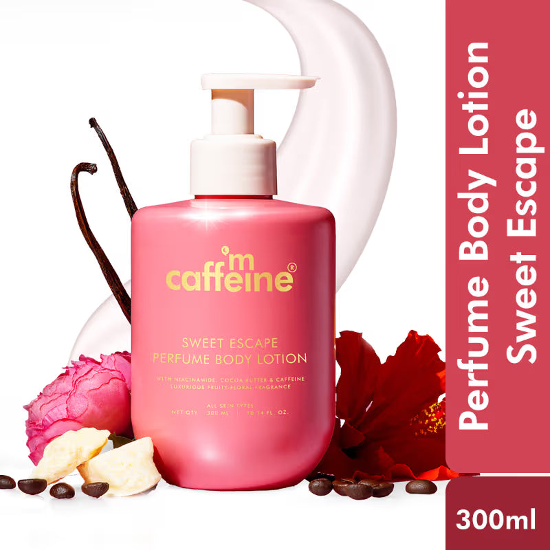 mCaffeine Sweet Escape Perfume Body Lotion – 300ml