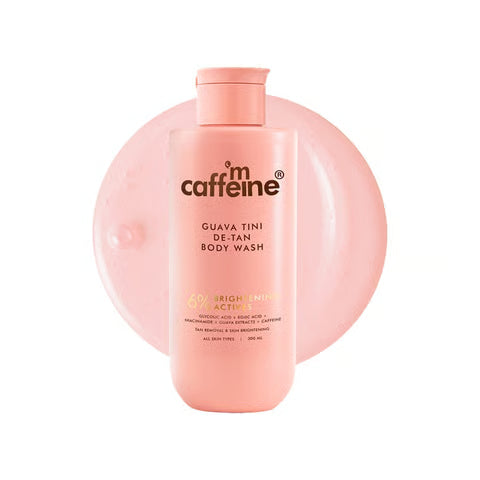 mCaffeine Guava Tini De-Tan Body Wash – 300ml